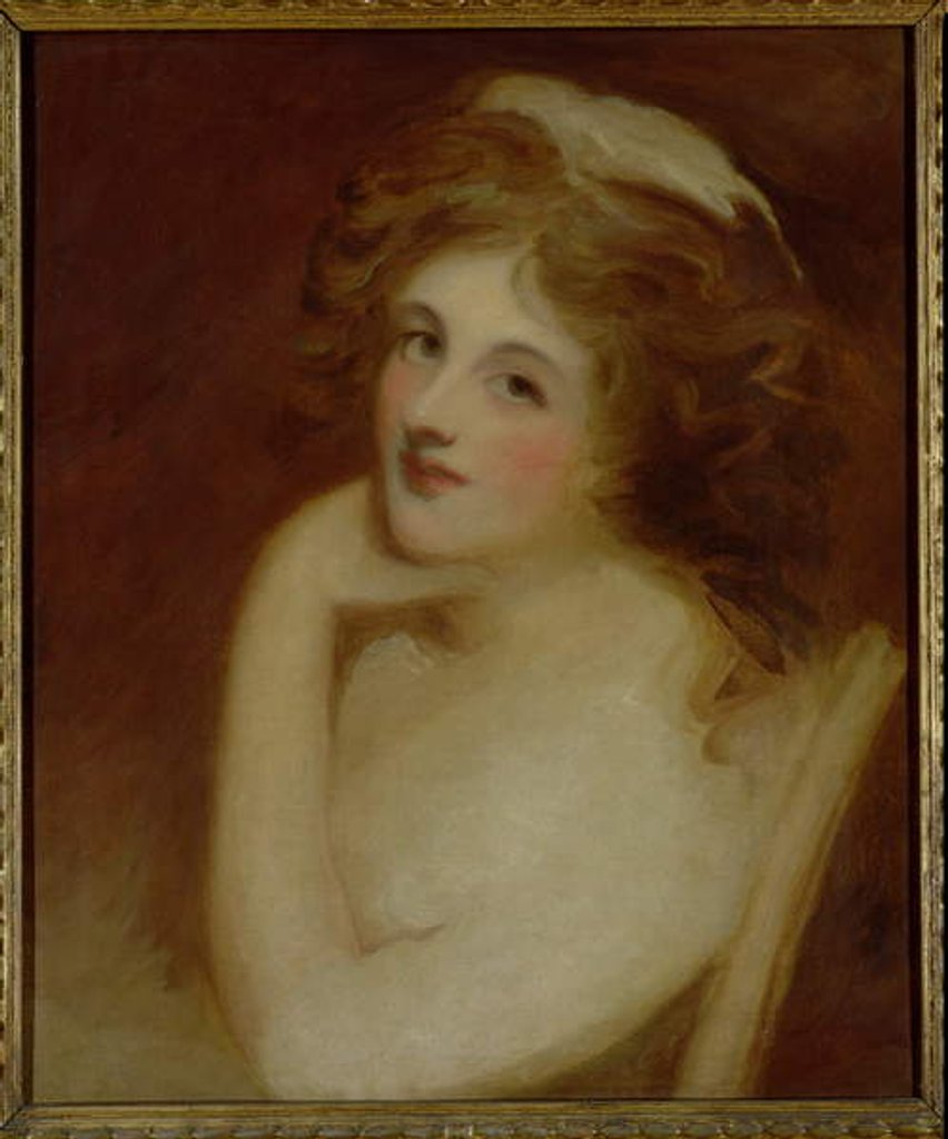 Detail of Lady Hamilton by George Romney
