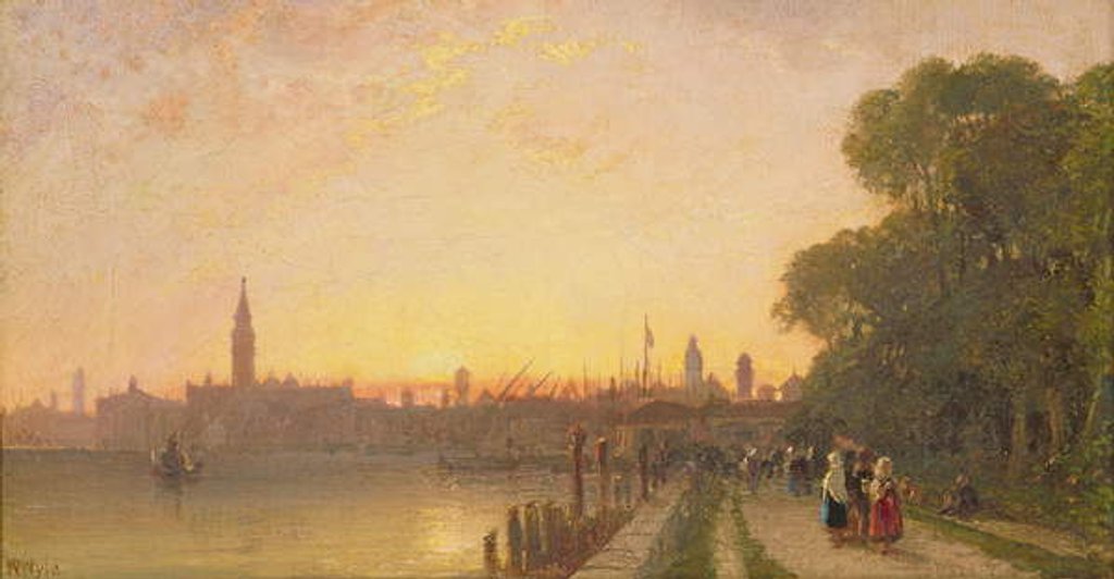 Detail of Venice by William Wyld
