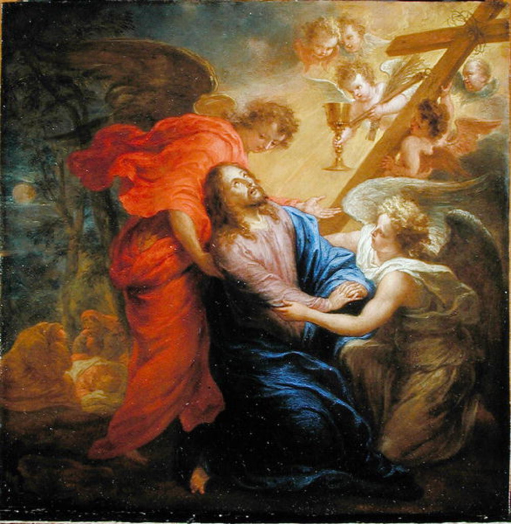 Detail of The Agony in the Garden by Jan Boeckhorst