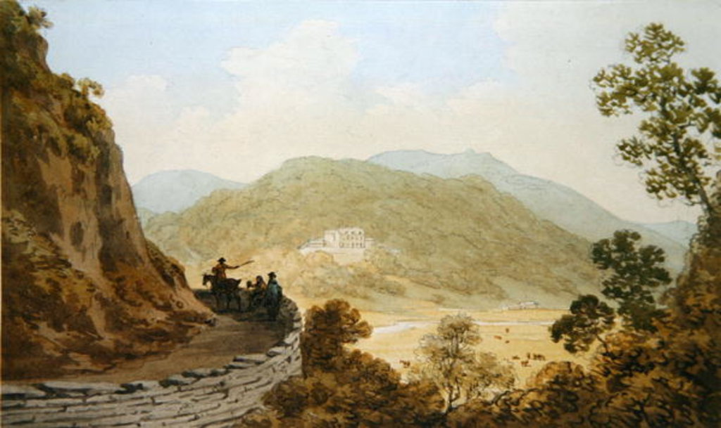 Detail of Tan y Bwlch, 1793 by John Warwick Smith