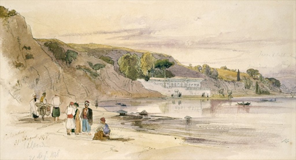 Detail of Calendar, 1848 by Edward Lear