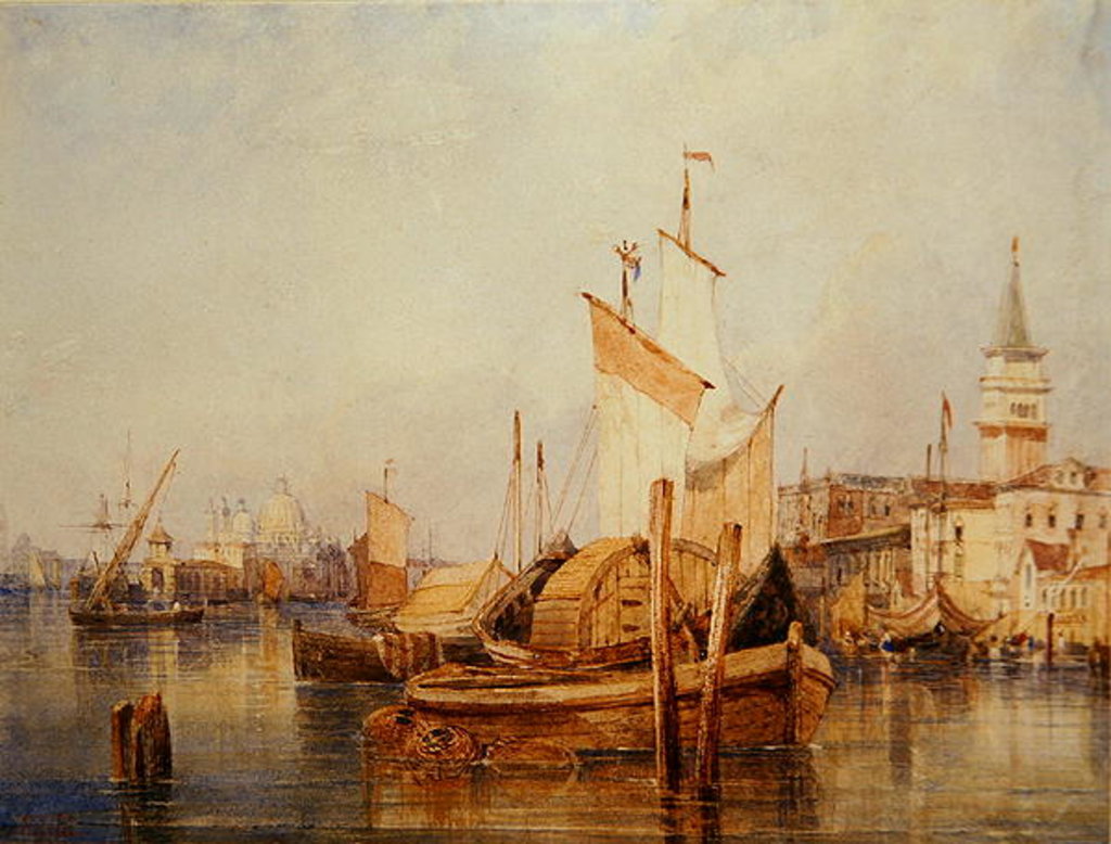 Detail of Venice by William Wyld