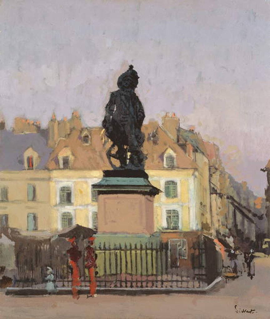 Detail of Le Grand Duquesne by Walter Richard Sickert