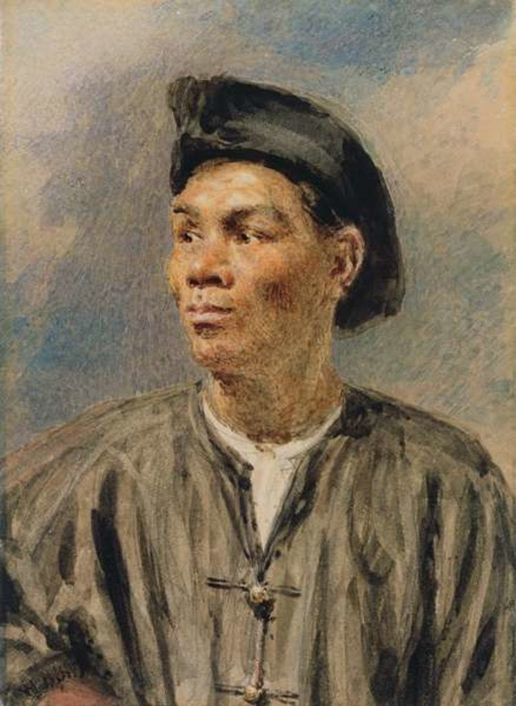 Detail of A Mulatto Boy by William Henry Hunt