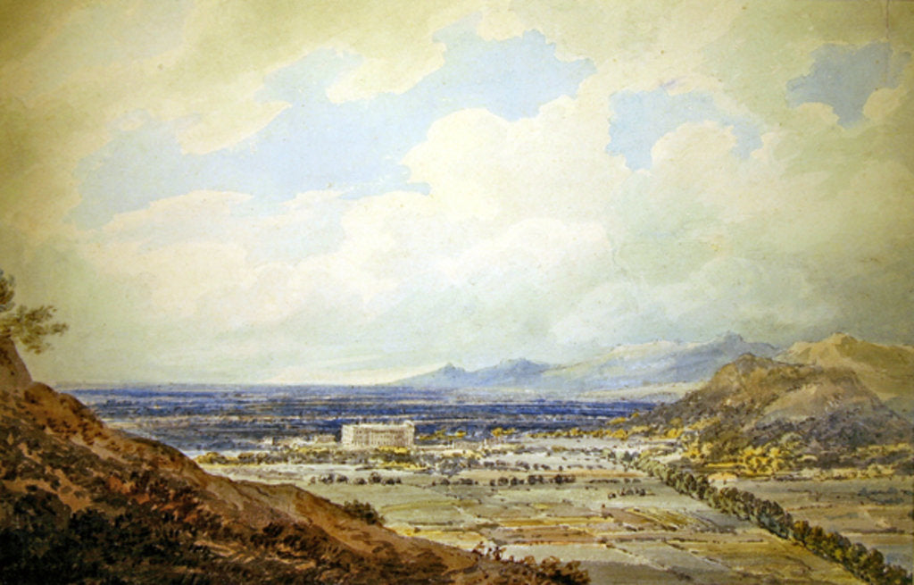 Detail of Caserta by Joseph Mallord William Turner