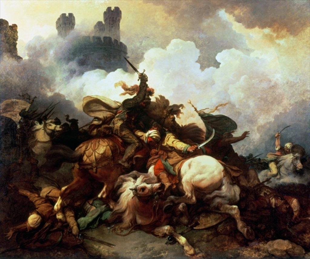 Detail of Richard I in Palestine by Philip James de Loutherbourg