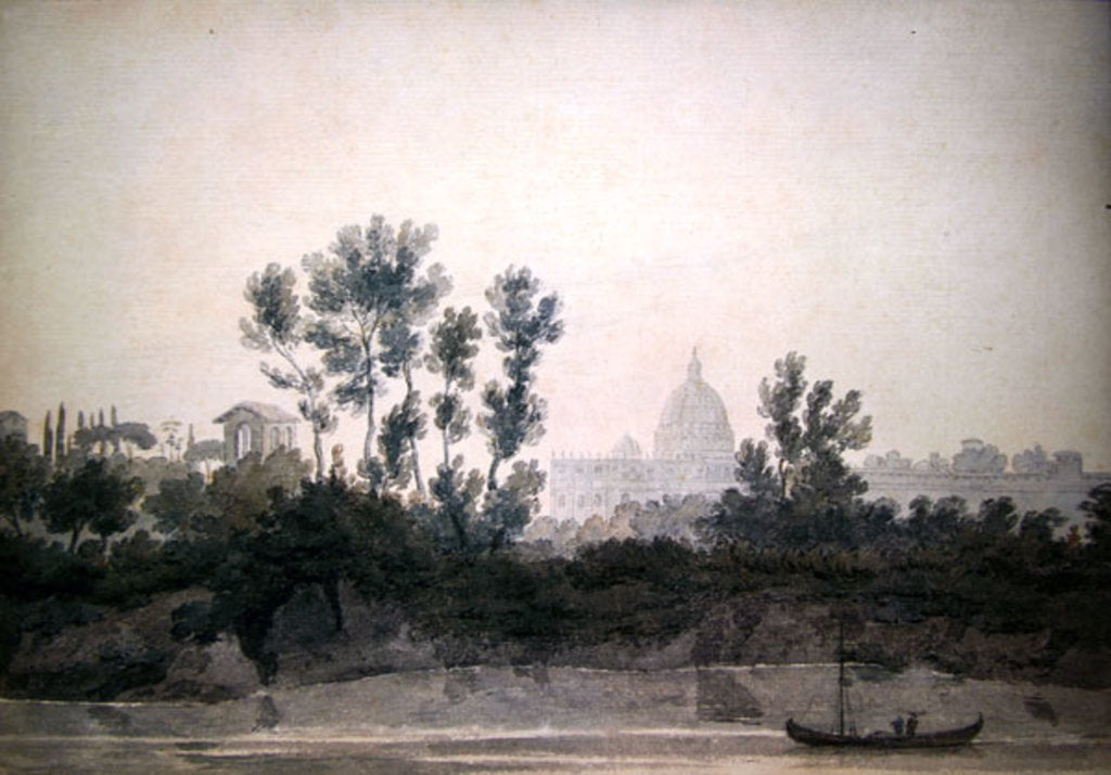 Detail of Rome by John Robert Cozens