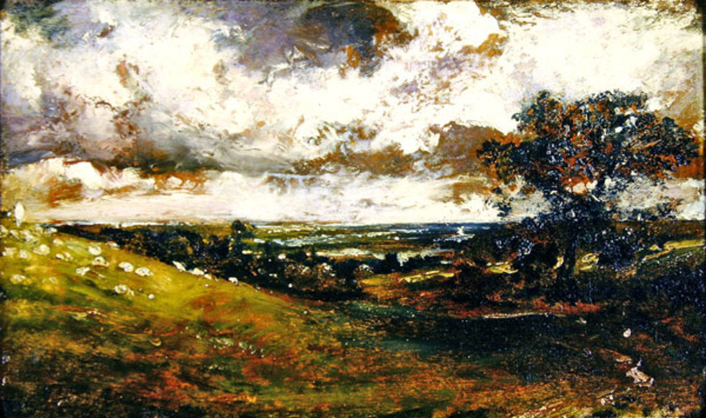 Detail of Coastal Scene by John (attr. to) Constable