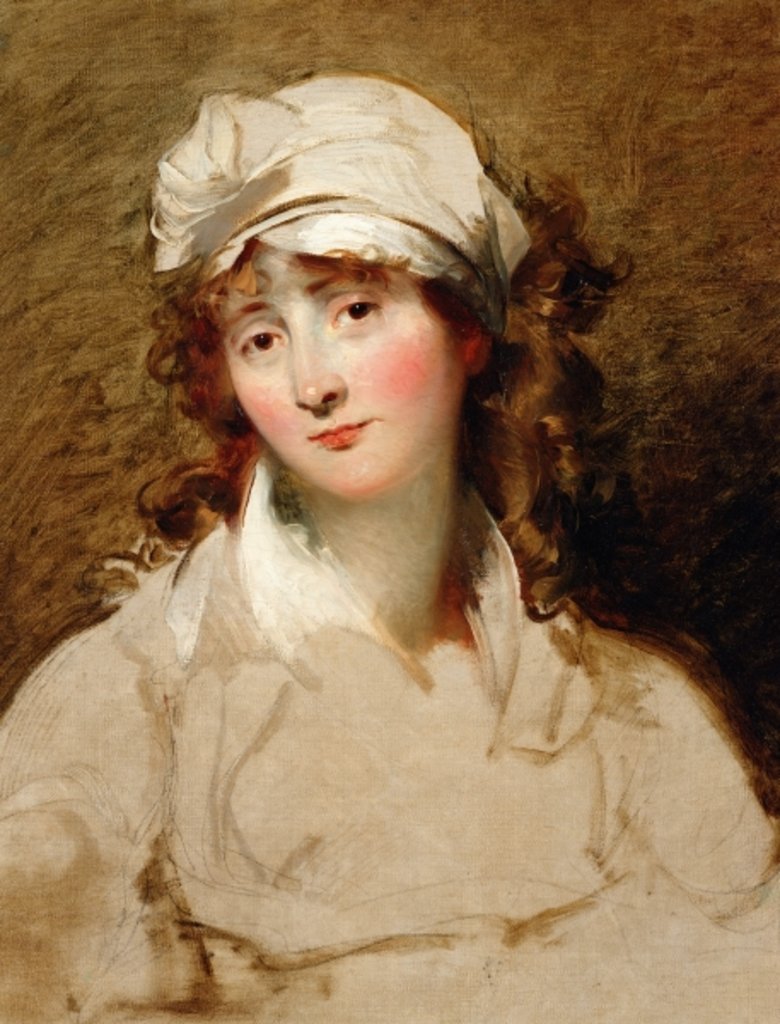Detail of Mrs Joseph Inchbald by Thomas Lawrence
