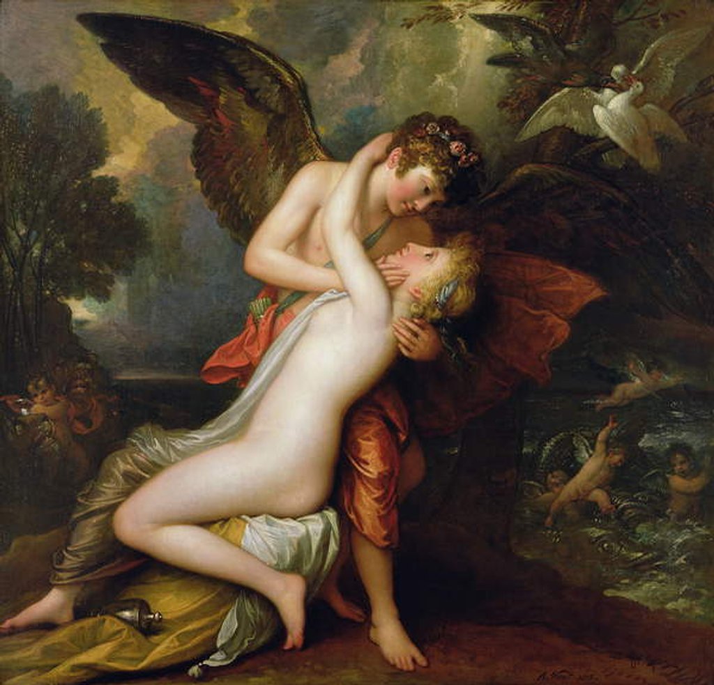 Detail of Cupid and Psyche, 1808 by Benjamin West