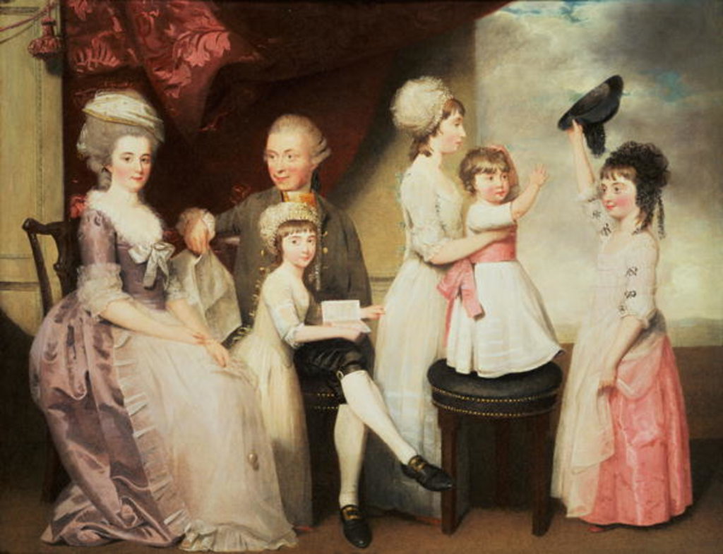 Detail of A Family Group by John Downman