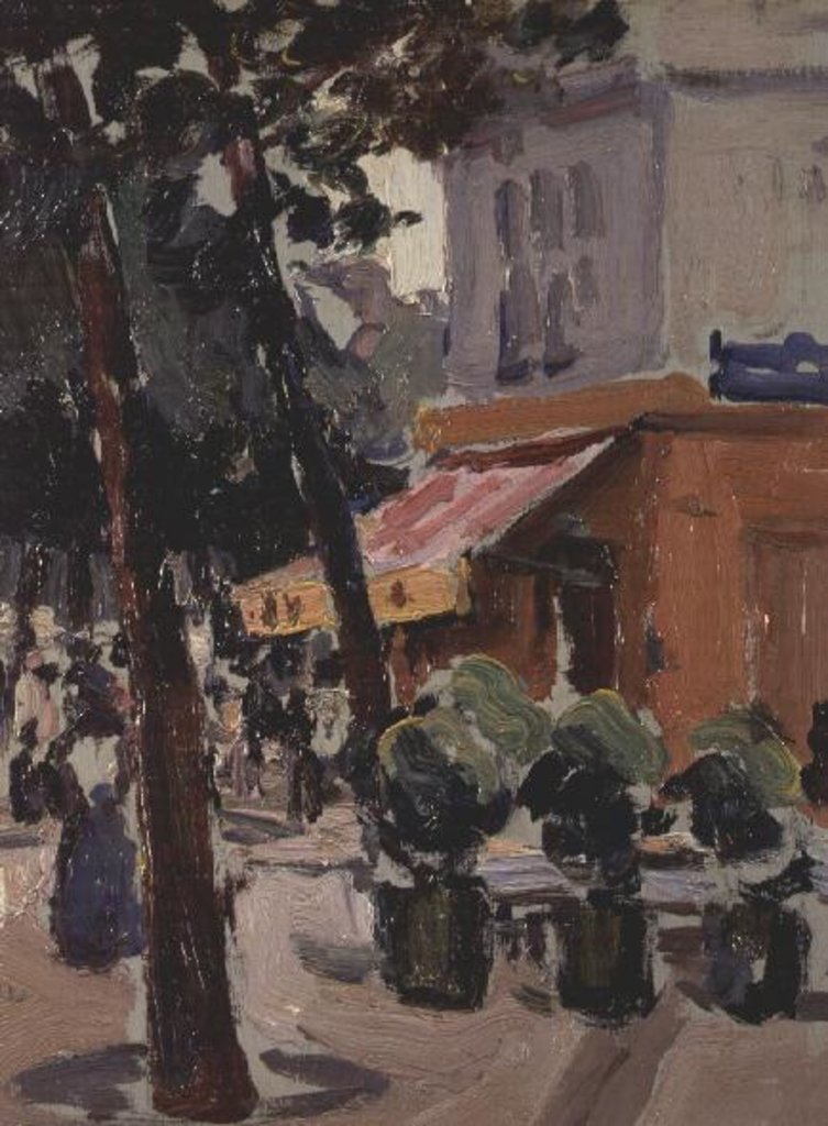 Detail of The Luxembourg Gardens by Samuel John Peploe