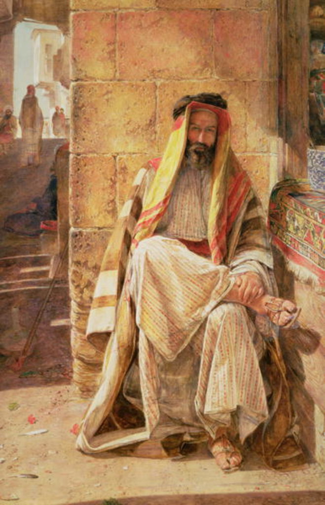 Detail of The Arab by John Frederick Lewis