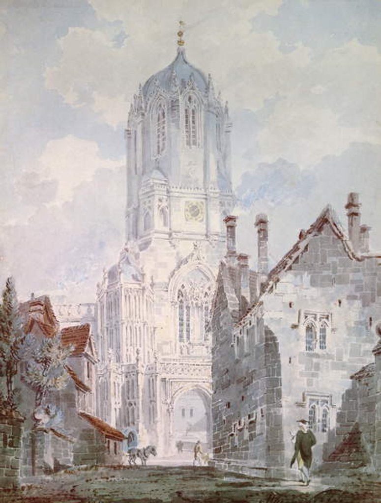 Detail of Christ Church, Oxford, 1795 by William Turner