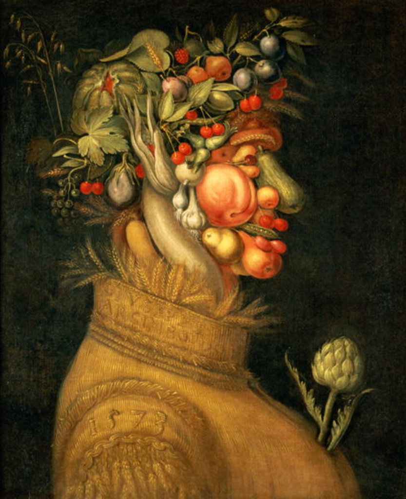 Detail of Summer, 1573 by Giuseppe Arcimboldo