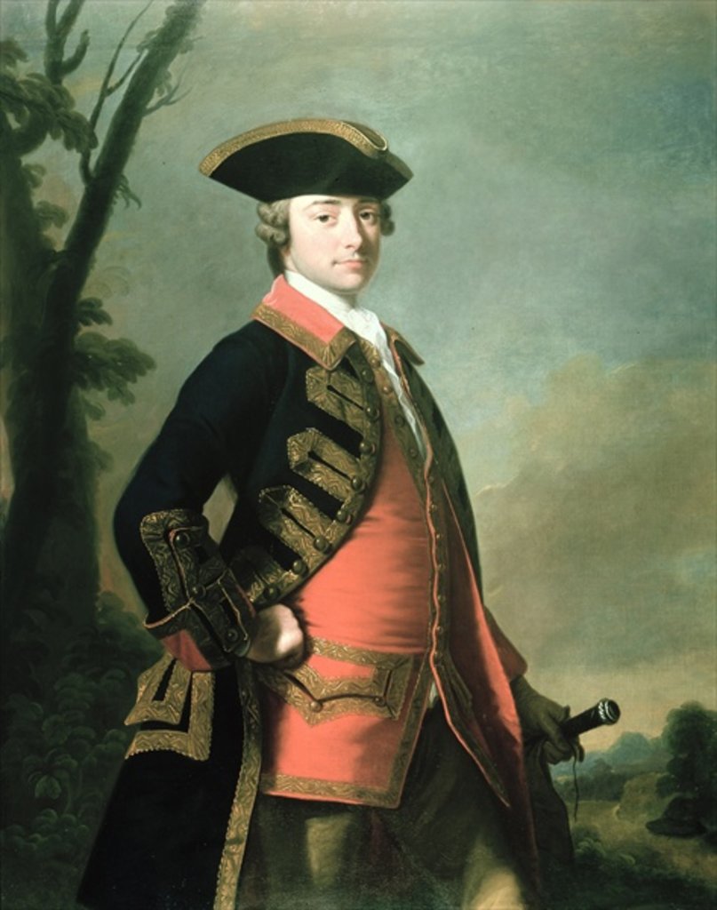 Detail of Viscount Maywerd of Much Eaton by Thomas Hudson