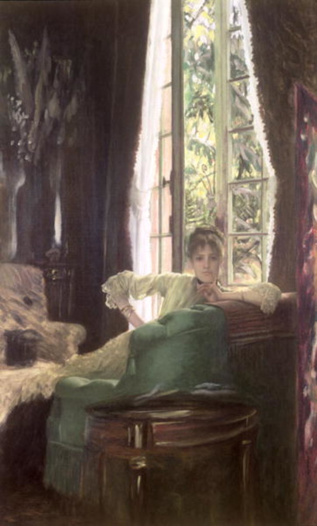 Detail of Study for 'Le Sphinx', 1883-5 by James Jacques Joseph Tissot