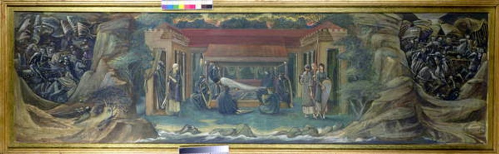 Detail of The Sleep of Arthur in Avalon, 1894 by Edward Coley Burne-Jones