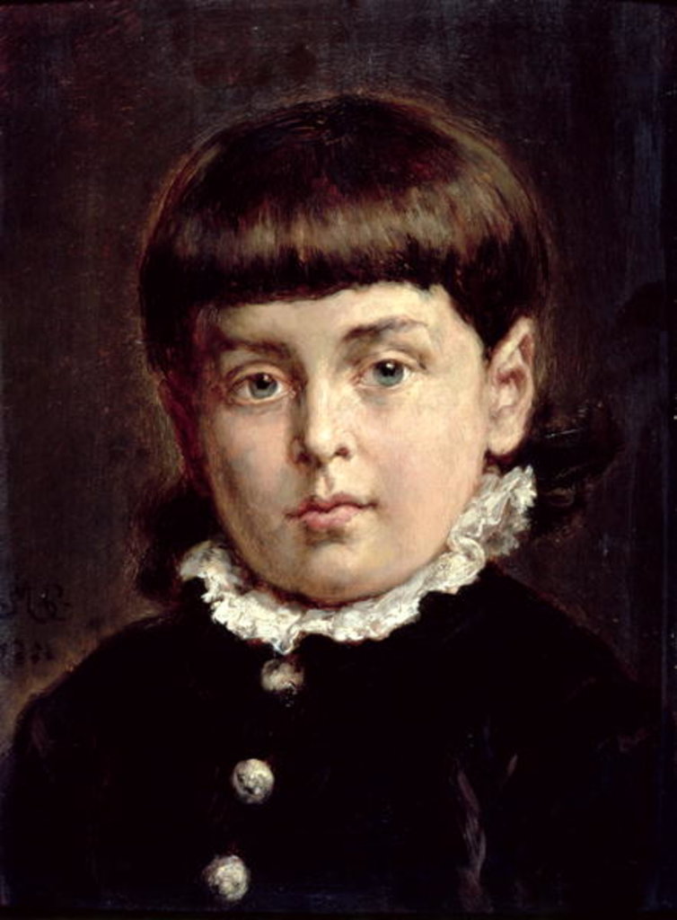 Detail of Portrait of a Young Boy, 1883 by Jan Matejko