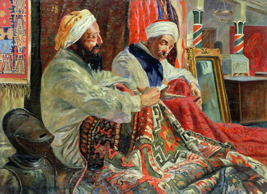 Detail of At the Arab Souk, c.1923 by Feliks Michal Wygrzywalski