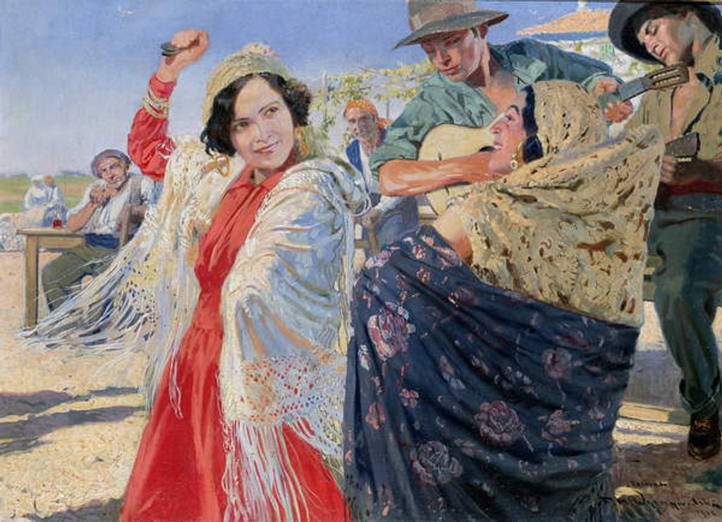 Detail of Escorado, 1922 by Feliks Michal Wygrzywalski