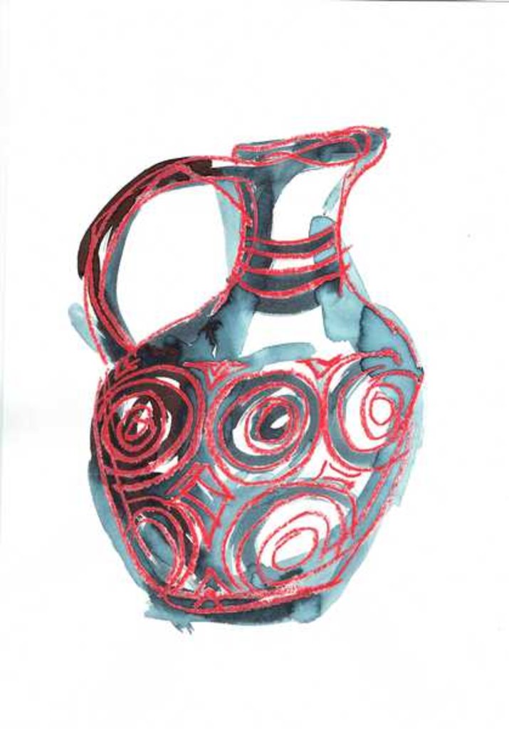 Detail of Vessel IV, 2016 by Stephen Dow