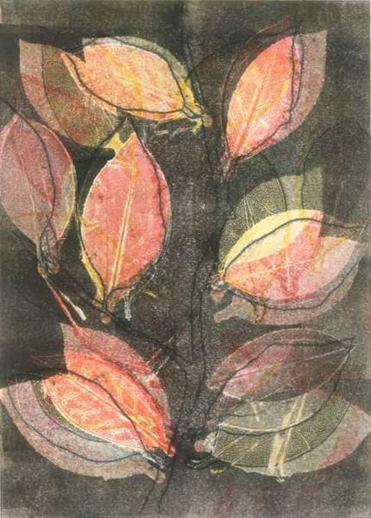 Detail of Midnight Garden V, 2015 by Stephen Dow