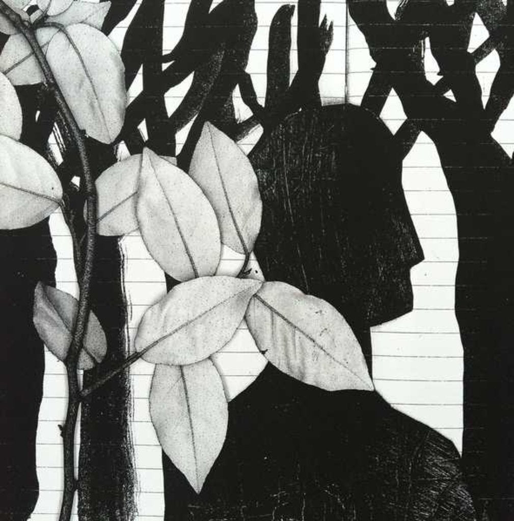 Detail of The Woods, 2014 by Stephen Dow