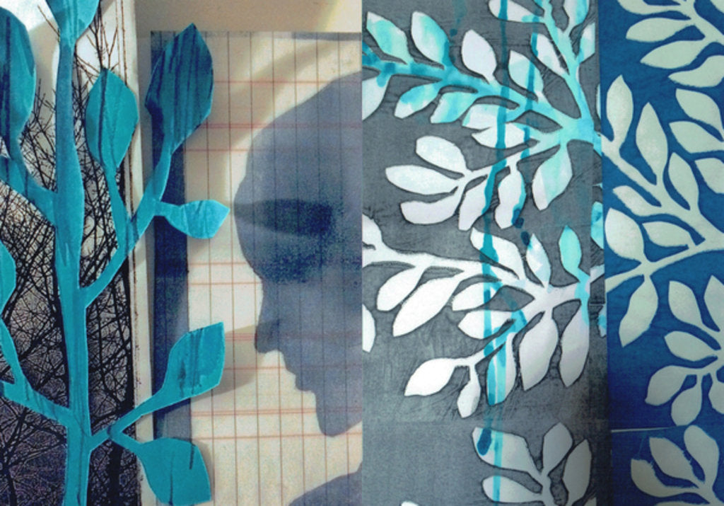 Detail of La Foret VI, 2017 by Stephen Dow