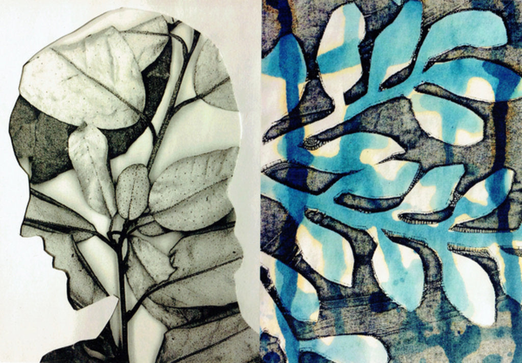 Detail of La Foret X, 2017 by Stephen Dow