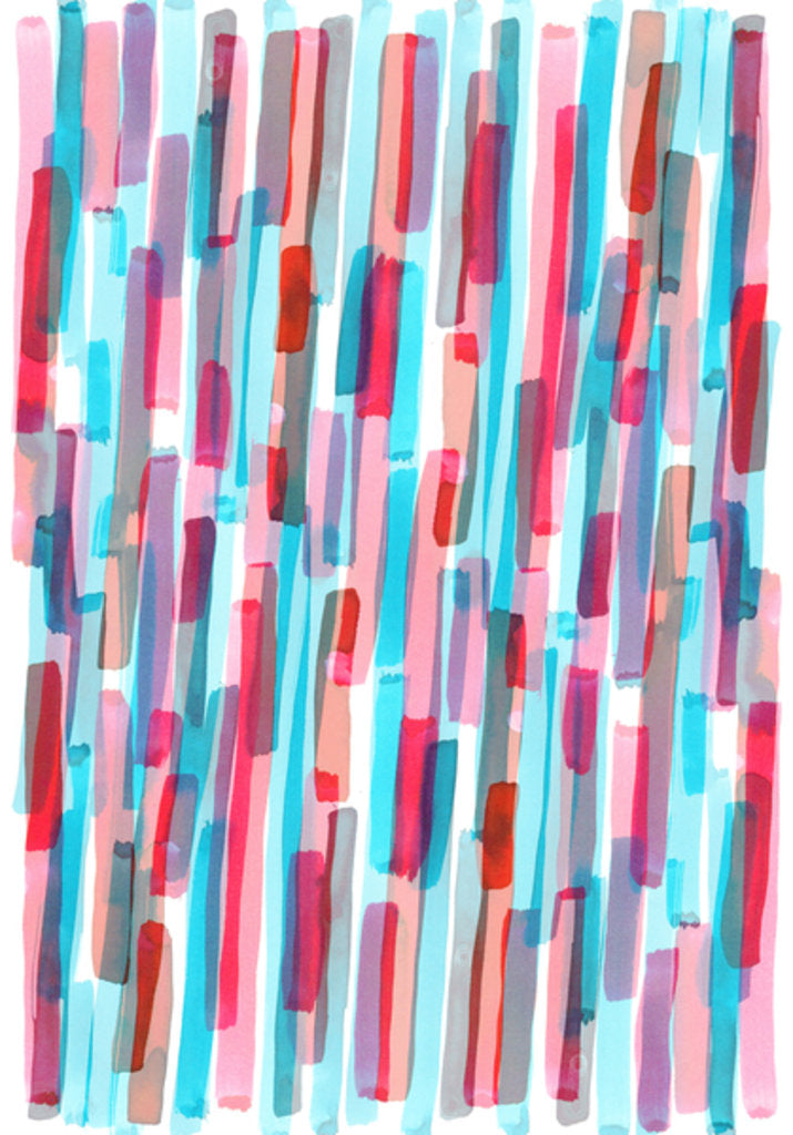 Detail of Brush Stripe, 2017 by Stephen Dow