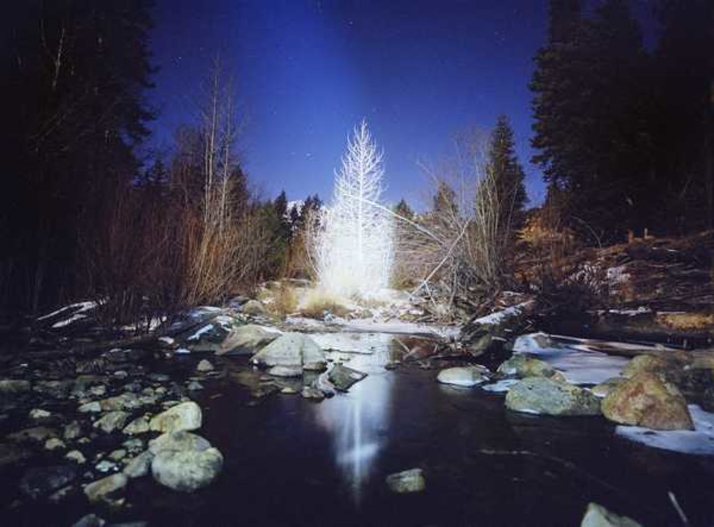 Detail of Painting in the Dark, 2015 by Carli Choi