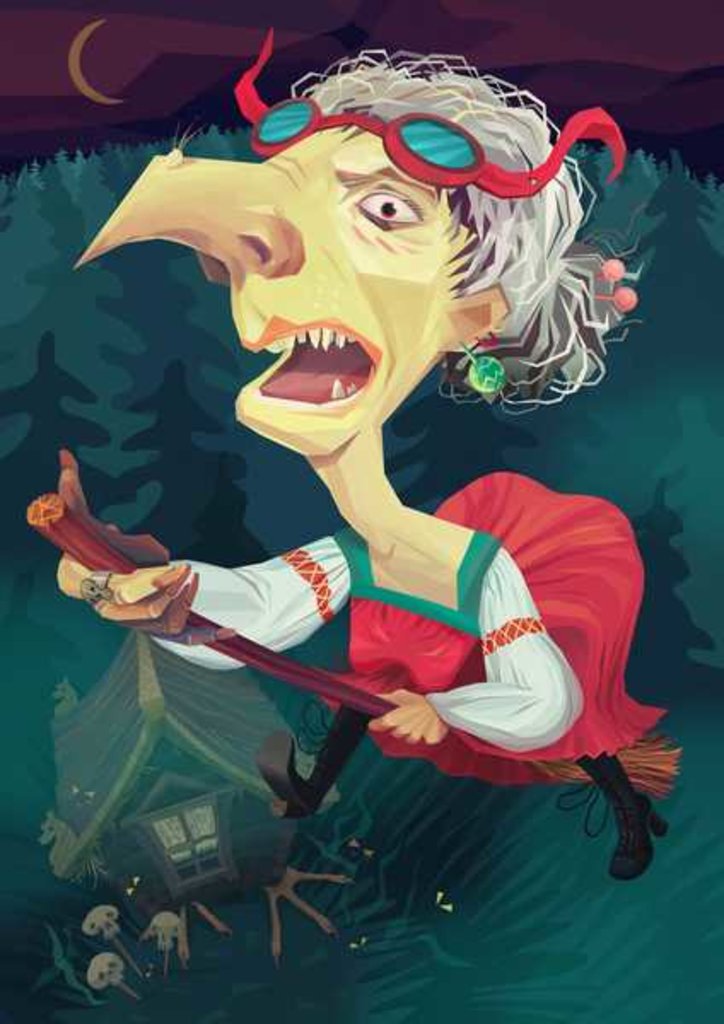 Detail of Witch, 2012 by Runa Anastasiya Rudaya