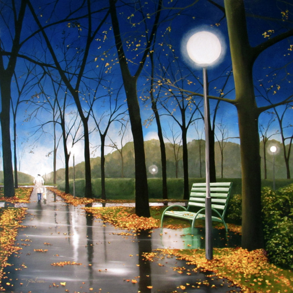 Detail of Evening Stroll, 2016 by Tina Palmer