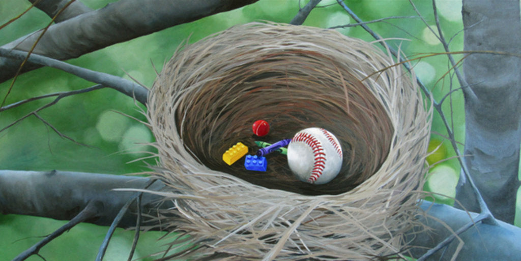 Detail of Nest, 2017 by Tina Palmer