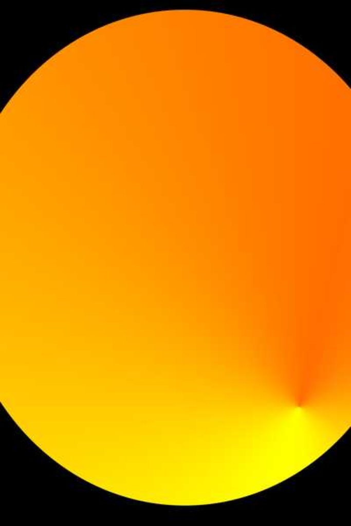 Detail of Moon, 2016 by Alex Caminker