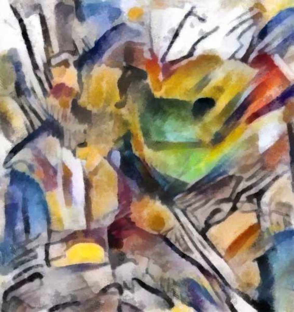 Detail of Grassland, 2016 by Alex Caminker