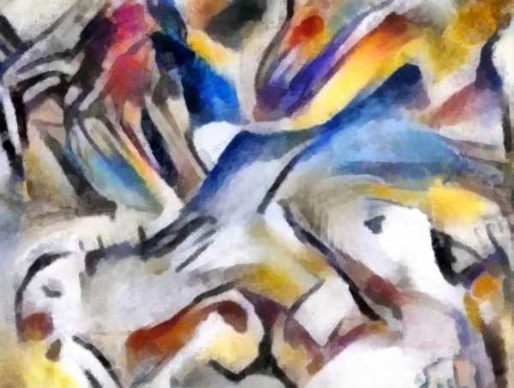 Detail of The road to heaven, 2016 by Alex Caminker