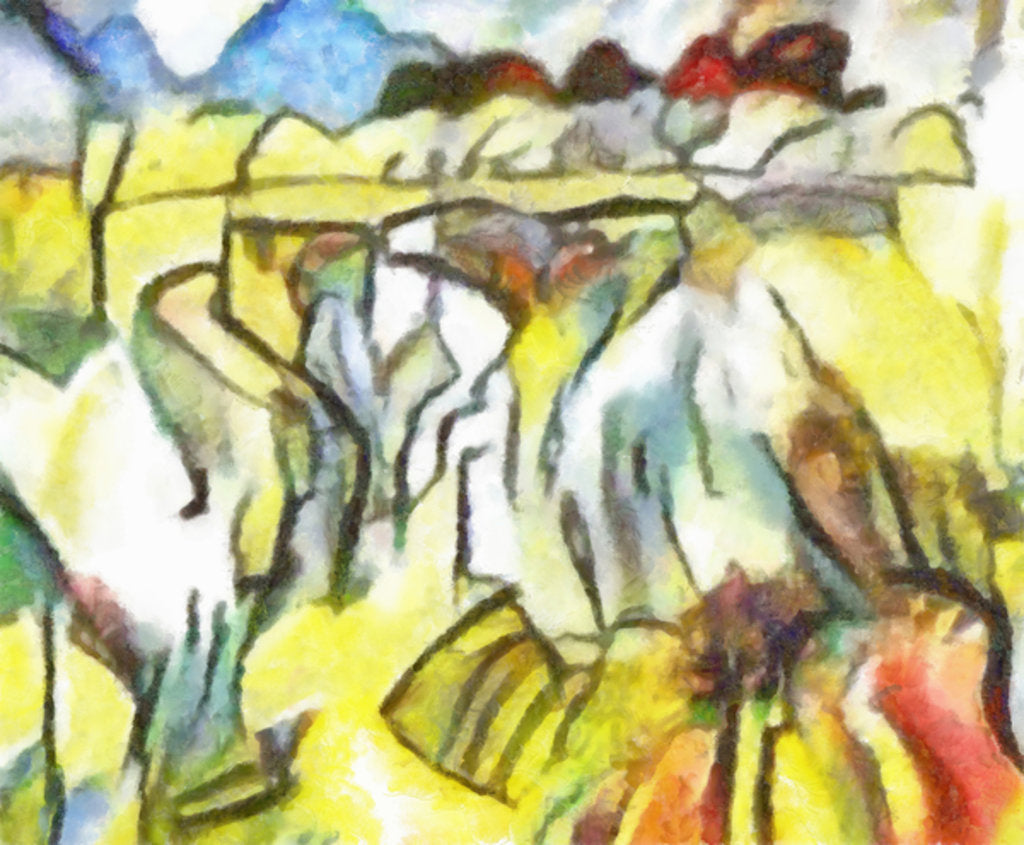 Detail of Etude #9, 2017 by Alex Caminker