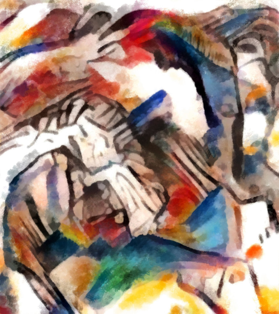 Detail of Before sunrise, 2016 by Alex Caminker