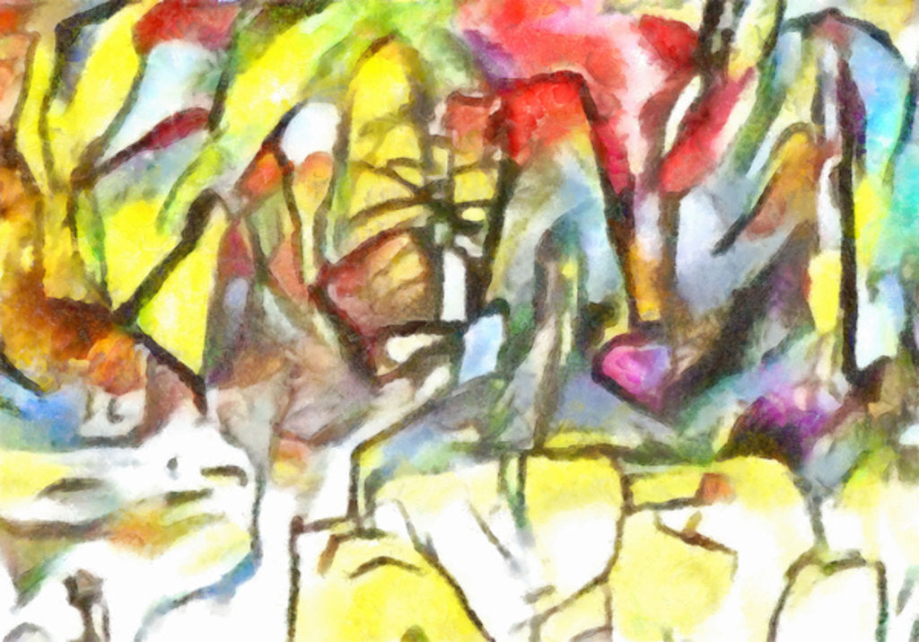 Detail of Forest, 2016 by Alex Caminker