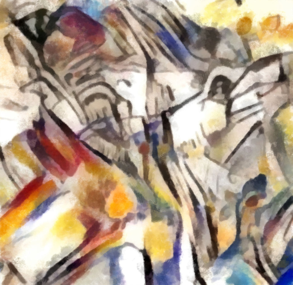 Detail of Lake nearby, 2016 by Alex Caminker