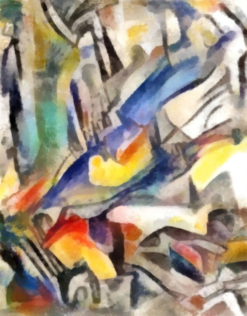 Detail of Reflection in glacier, 2016 by Alex Caminker