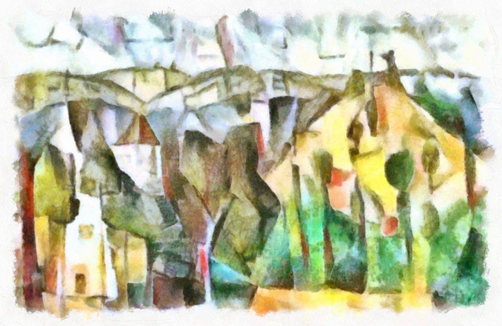 Detail of View #6, 2016 by Alex Caminker