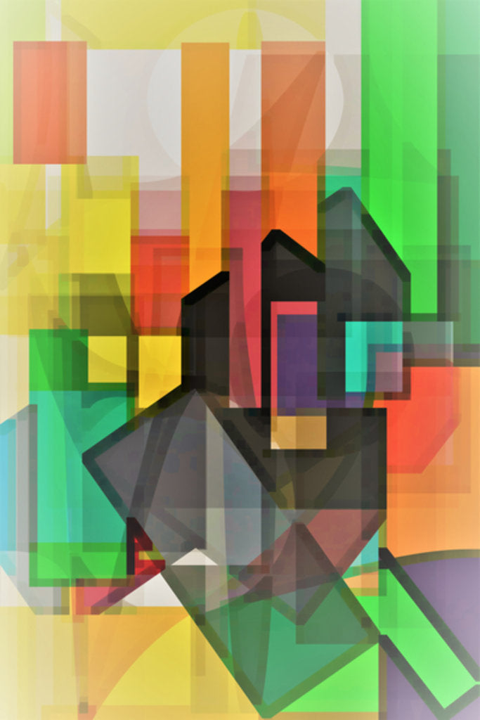 Detail of Factory pipes, 2016 by Alex Caminker