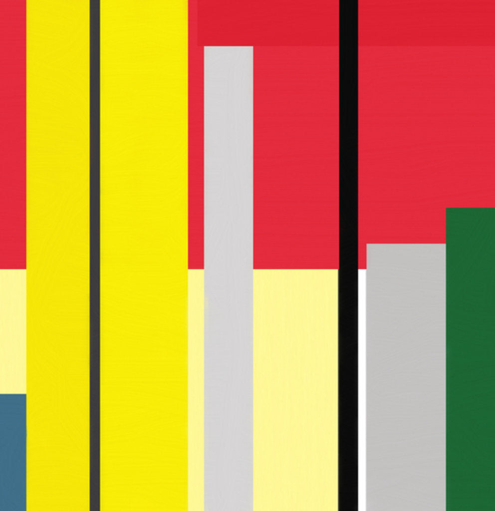 Detail of The beginning of the day, 2016 by Alex Caminker