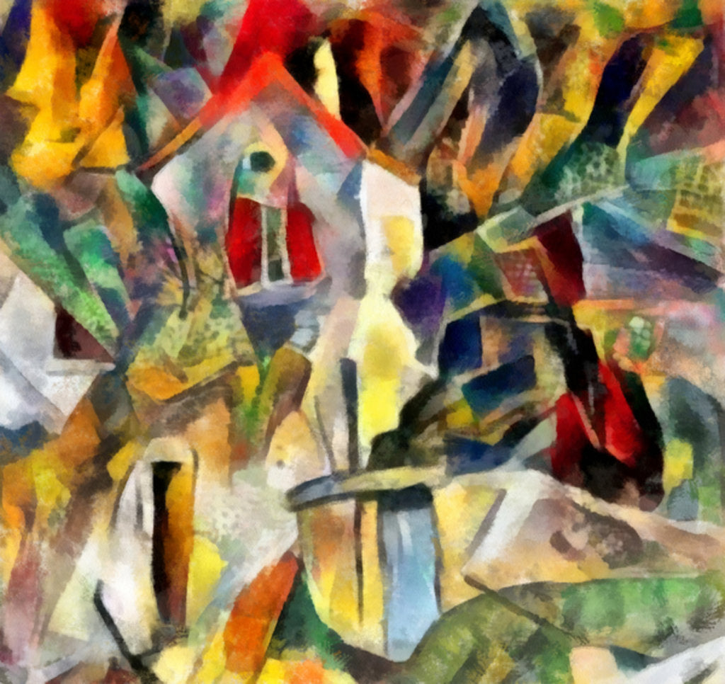 Detail of Autumn mood, 2017 by Alex Caminker