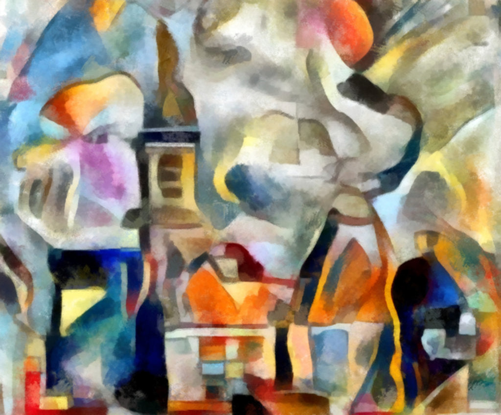 Detail of Church, 2017 by Alex Caminker