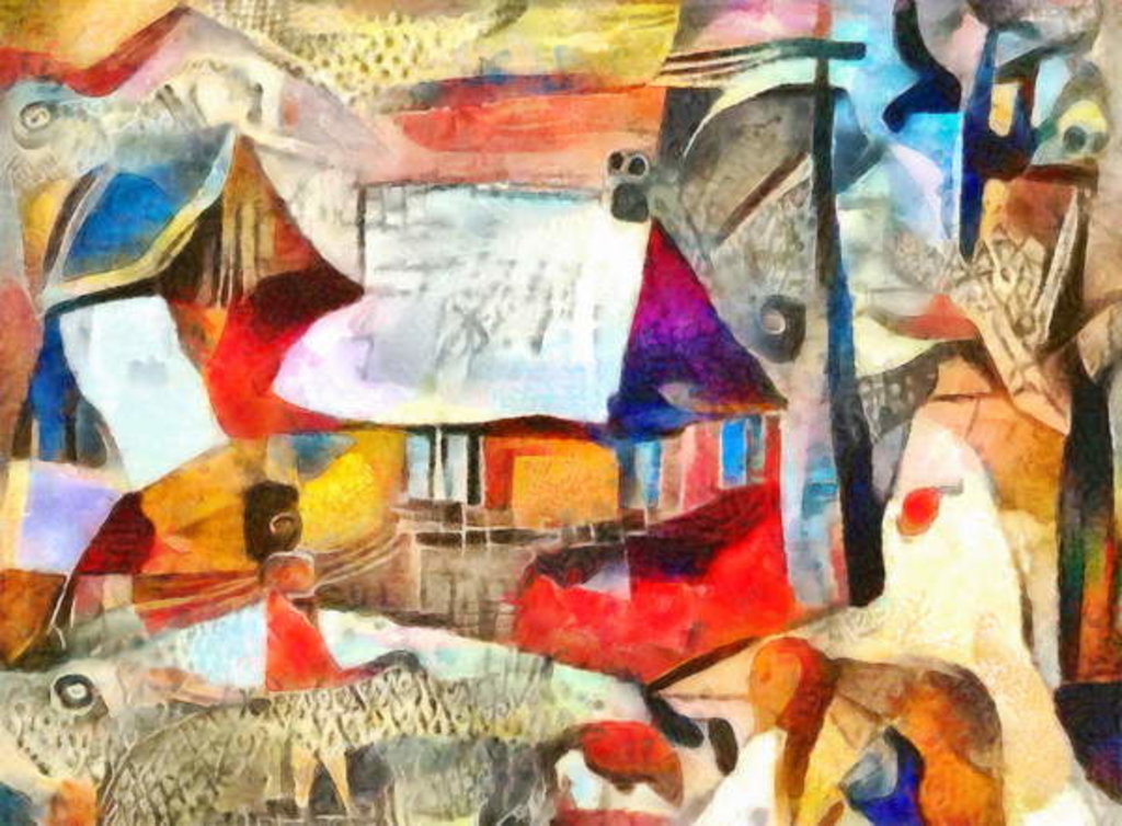 Detail of Winter, 2017 by Alex Caminker