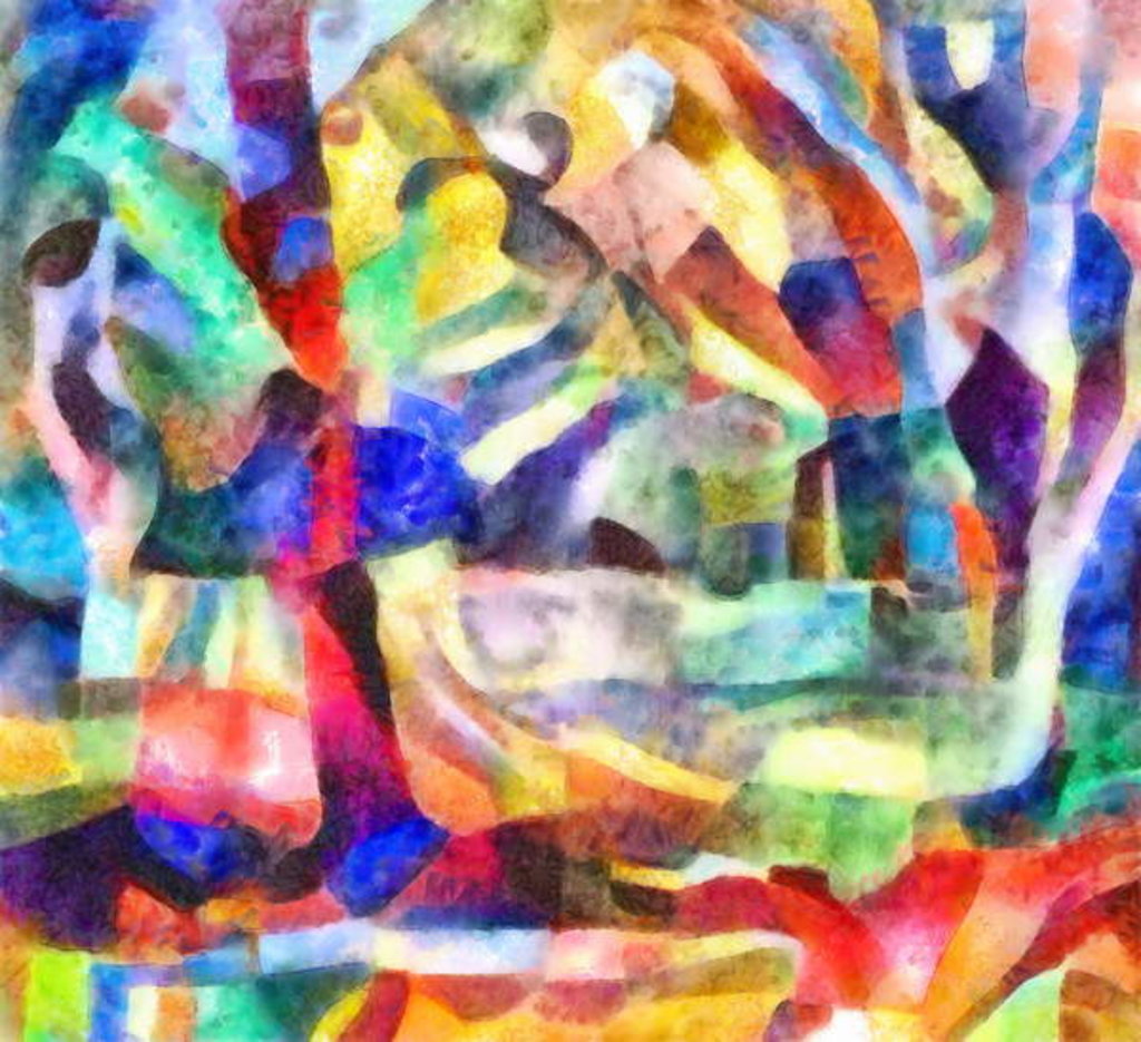 Detail of Forest, 2017 by Alex Caminker